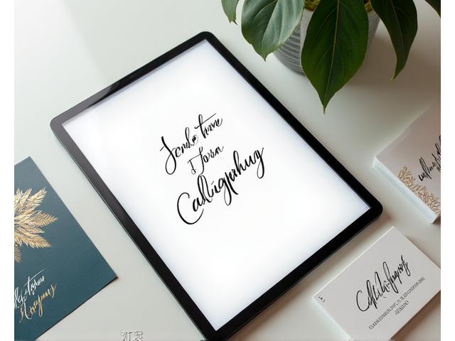 Caligrafía digital para branding y eventos